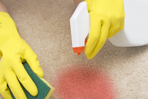 Professional carpet cleaning in a Bermondsey living room