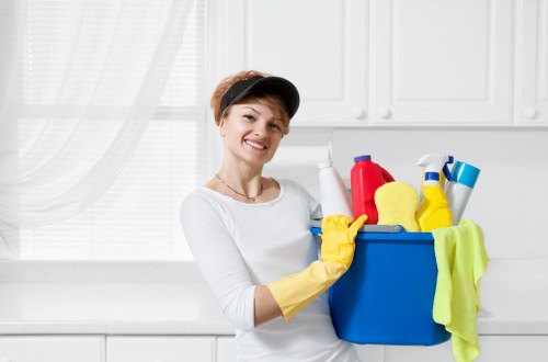 Curtain cleaning service in a Bermondsey home interior